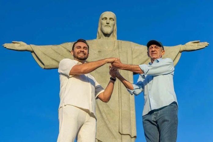 Mano Walter lança parceria com Fagner gravada aos pés do Cristo Redentor