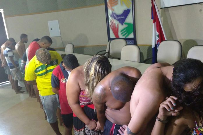 Presos durante operação no Vergel