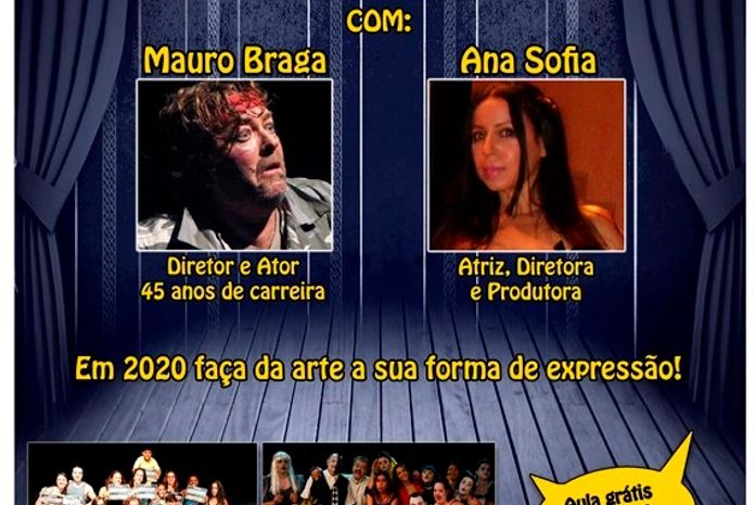 Atuar se aprende atuando - 2020- a arte como forma de expressão