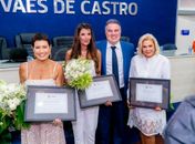 Danielle Santoro, Cacilda Sampaio e Anna Paola Frade recebem o título de cidadãs honorárias de Maceió