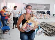 Prefeitura inicia nova etapa de distribuição de cestas básicas