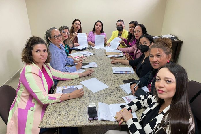 Comissão da Mulher na ALE recebe Carta Pública pelo fim da violência contra as mulheres e apresenta leis aprovadas na Casa