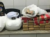 Drogas apreendidas foram avaliadas previamente em aproximadamente R$ 1 milhão