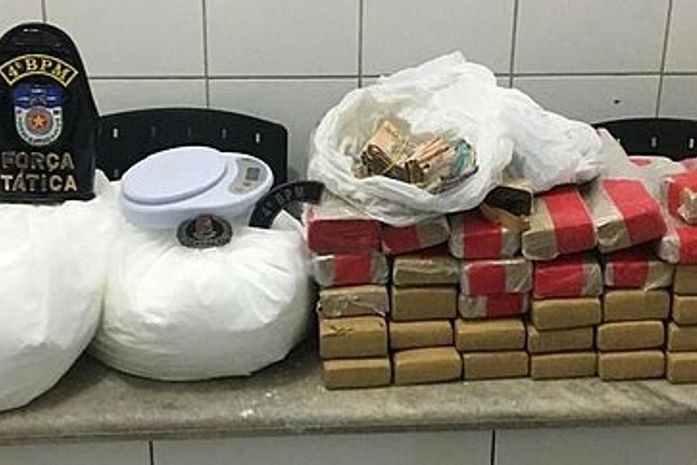 Drogas apreendidas foram avaliadas previamente em aproximadamente R$ 1 milhão