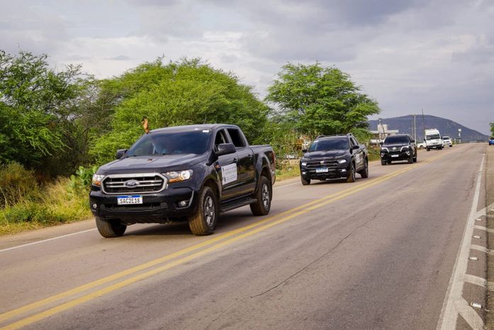 Palmeirenses viajam para buscar imagem de Frei Damião em Petrolina