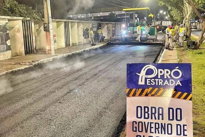 'Banho de asfalto' em Arapiraca é obra do governo de Alagoas