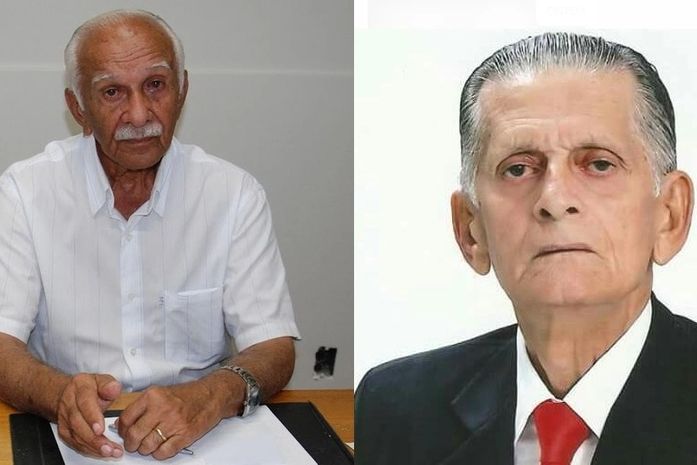 Ex-deputado Ismael Pereira parabeniza o professor Moacir Teófilo, pela passagem dos 95 anos de vida do educador de várias gerações