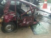 Uno partiu ao meio com colisão