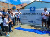 Com direito a passeio ciclístico, governador inaugura acesso ao povoado Vila Aparecida, em  Arapiraca


