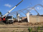 Construção de quadra no distrito de São Bento em Maragogi segue em ritmo acelerado