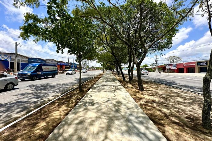 Ciclovia da Durval de Góes Monteiro avança com 84% da concretagem concluída