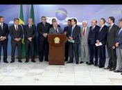 Arthur Lira participa de reunião com Michel Temer 