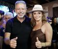 Líder nas pesquisas para o Senado, Arthur Lira prestigia celebração dos 64 anos do município de Belém