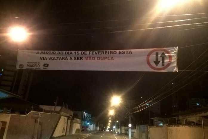 Nesta sexta: Rua Alcebíades Valente volta a ser mão dupla