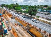 Parte alta vira um grande canteiro de obras com ações em vários bairros