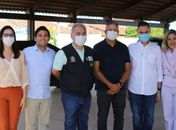 Ao lado de Arthur Lira, Rodrigo Valença participa de visitas no interior do estado