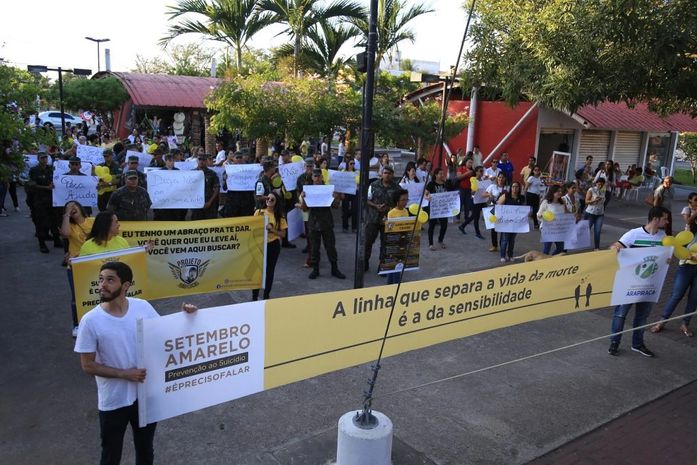 Setembro amarelo: Arapiraca promove "Caminhada pela Vida" nesta terça (10)