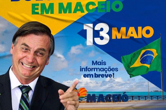Vinda de Bolsonaro na quinta (13) impulsiona começo da semana para políticos alagoanos