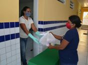 Secretaria de Educação distribui kits de merenda escolar aos mais de 2.800 alunos da rede municipal de Anadia