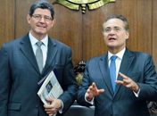 Renan Calheiros e Joaquim Levy