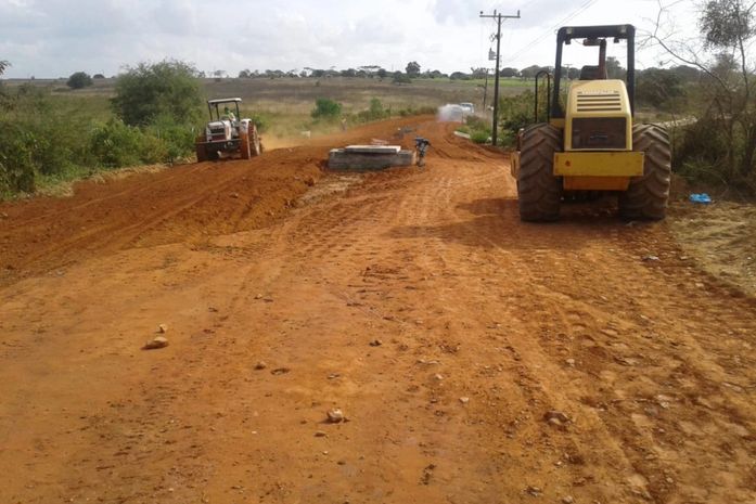 Obras de acesso a comunidade Fernandes estão em ritmo acelerado em Arapiraca