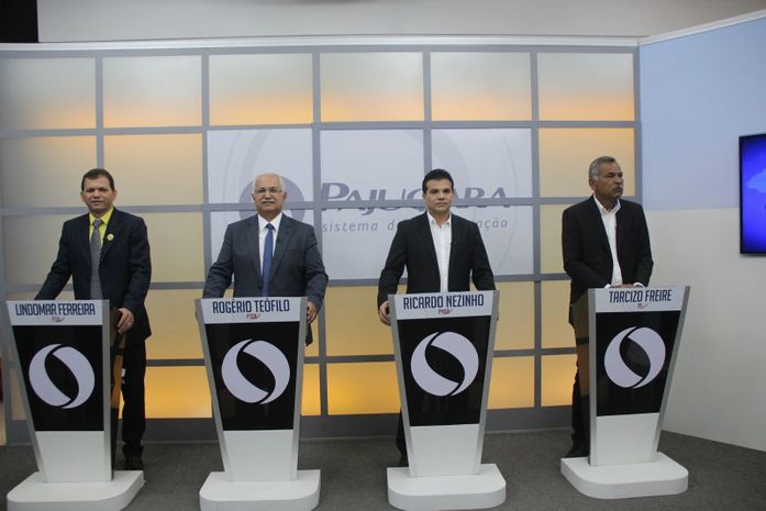 Candidatos a prefeito de Arapiraca participam de debate na TV Pajuçara