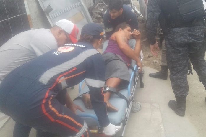 Homem foi baleado, mas conseguiu sobreviver