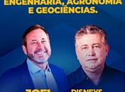 Eleições do Sistema Confea/Crea e Mútua: engenheiro Joel Krüger desponta no Conselho Federal e Engenheiro Disney Pinto lidera disputa no CREA-AL