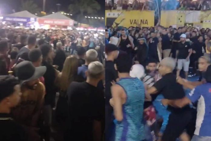 Vídeo de briga generalizada durante São João Massayó viraliza nas redes sociais; veja
