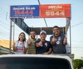 André Silva e vereador Thiago ML realizam carreata pelos bairros de Arapiraca