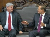 Investigado na Lava Jato, Renan recebe visita de Janot