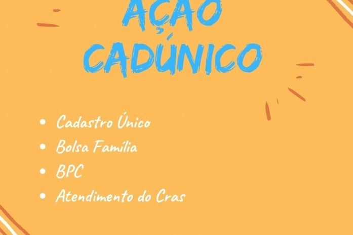 Ação itinerante levará Cadastro Único para o bairro do São Jorge