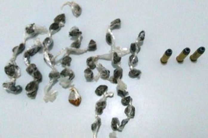 Material apreendido pelas equipes de Força Tática e GPM do município