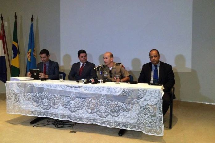 Coletiva na Polícia Federal