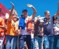Arthur Lira lidera Grande Caminhada da Vitória em Arapiraca na reta final da campanha, com JHC, Marina, Célia Rocha e lideranças de todo o estado