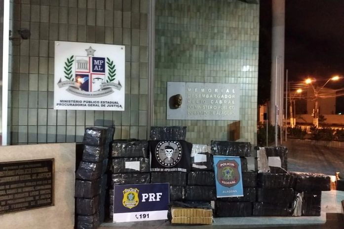 Material apreendido na Operação