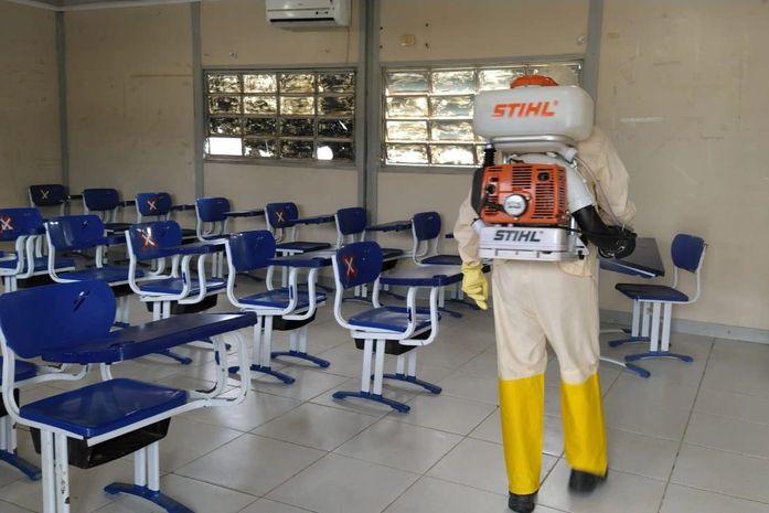 Com apoio da saúde municipal, Educação de Branquinha se prepara para a volta às aulas