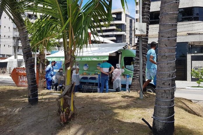 Unidade foi instalada próximo ao totem 'Eu Amo Maceió', na Ponta Verde