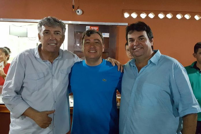 Albérico Azevedo, Cristiano Matheus e Júnior Dâmaso