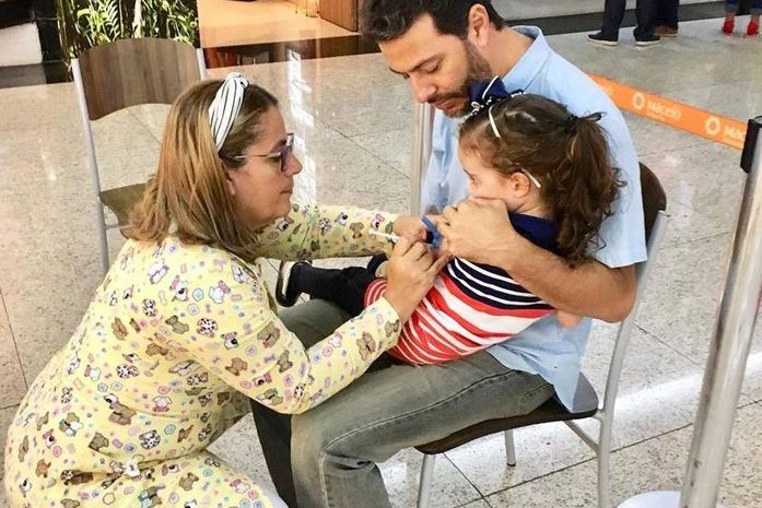 Vacinação Contra o Sarampo será realizada até o próximo sábado, dia 30 de novembro.