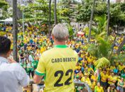 Em ato de 7 de Setembro, Cabo Bebeto reforça apoio a Bolsonaro e pede unidade da direita