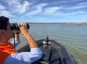 Prefeito JHC acompanhou o monitoramento da Marinha do Brasil na Lagoa Mundaú