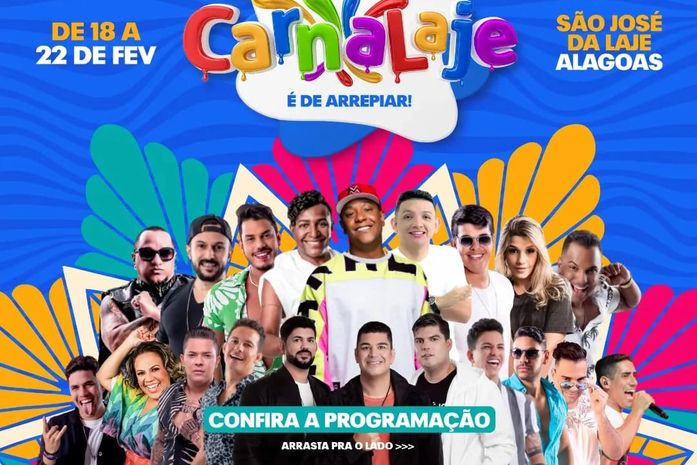 Prefeita Angela Vanessa divulga programação completa do CarnaLaje o maior carnaval de Alagoas