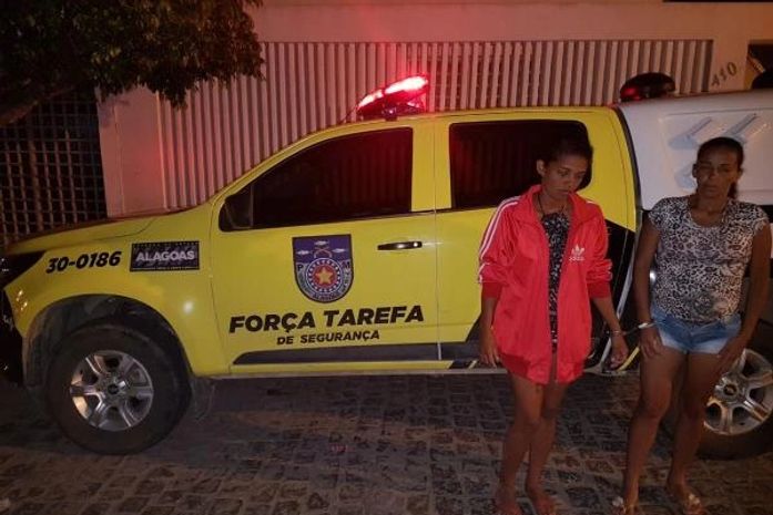 Duas irmãs são presas após tentativa de assalto no Sertão
