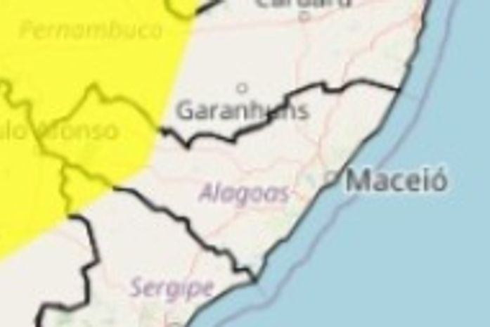 INMET: 17 cidades do Sertão de AL estão em alerta amarelo para baixa umidade