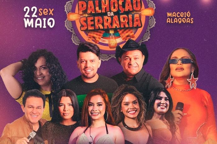 Mastruz com Leite, Samyra Show, José Orlando e Eliane – A Rainha do Forró: Tradição desde 1993, Palhoção da Serraria é a “Prévia Junina mais aguardada em Alagoas”