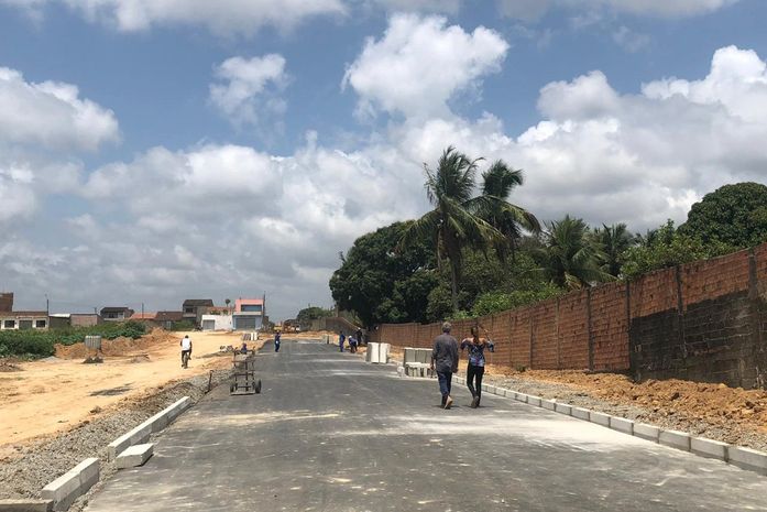Obras de acesso ao Residencial Maceió I seguem aceleradas