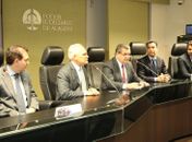 Coletiva sobre mutirão fiscal