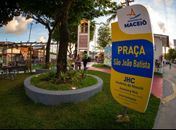 JHC entrega praça na Chã da Jaqueira e beneficia mais de 16 mil moradores

