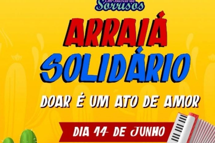 ONG Em Busca de Sorrisos realiza no sábado, 14, o Arraiá Solidário